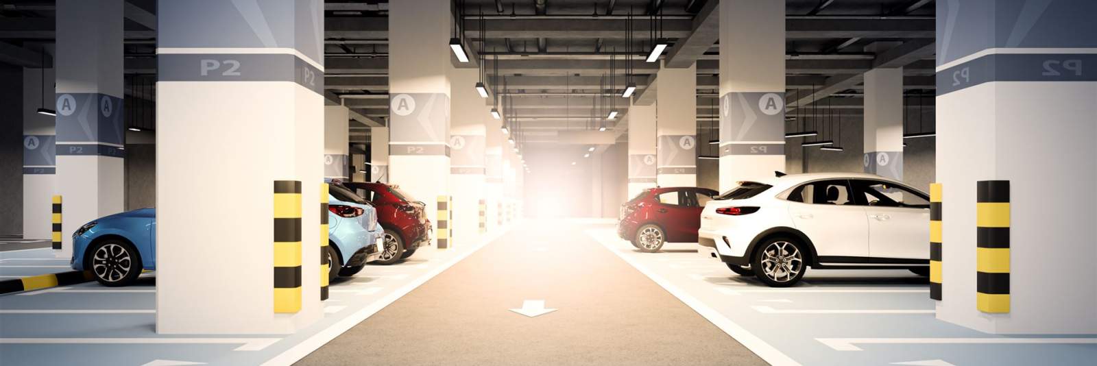 Parkraummanagement: Sitemap